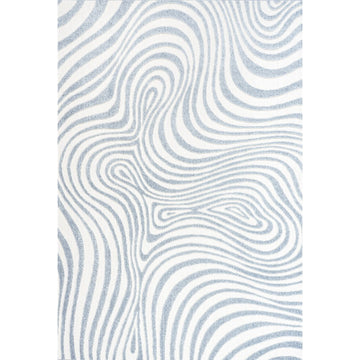 Maribo Abstract Groovy Striped Area Rug